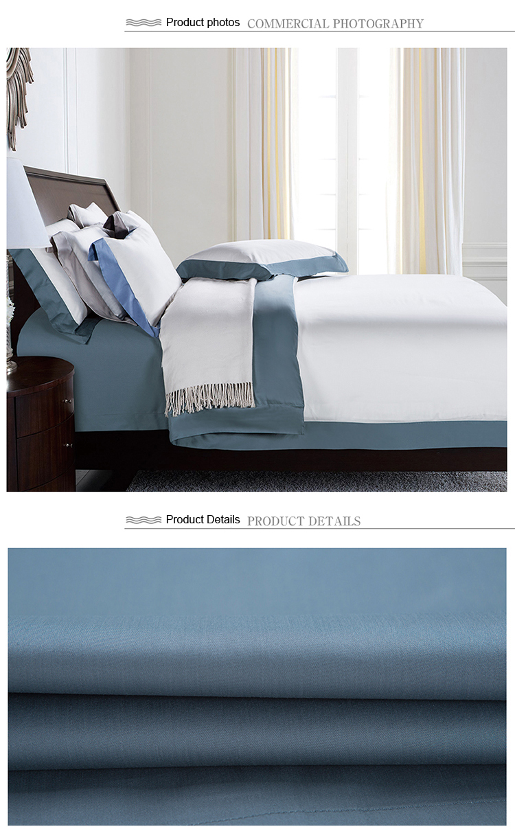 Double Reasonable Blue And White Bedding