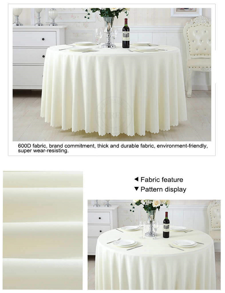 Wedding Hotel Plaid Table Cloth