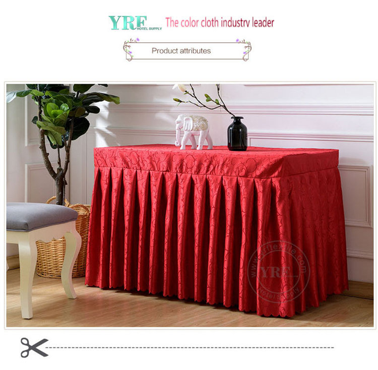 Cheap Solid Color Round Table Skirt