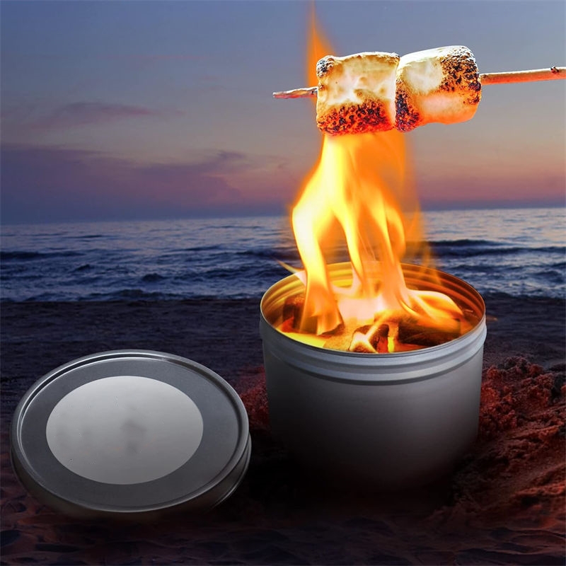 4x4x2.8" Emergency Rescue Stable Fire Pit 4x4x2.8" Emergency Rescue Stable Fire Pit