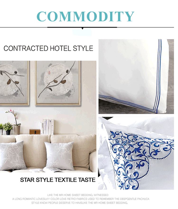 Cotton Villa White Twin Comforter Set