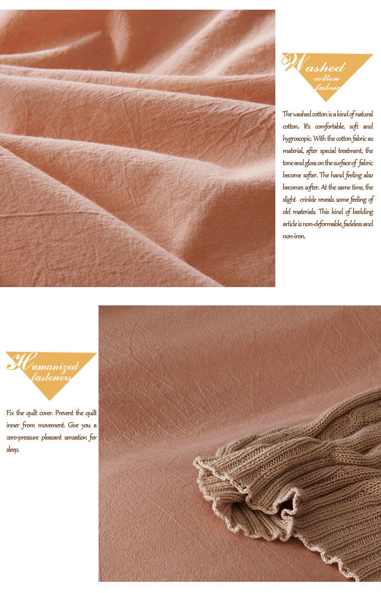 Plain Dyed Cotton Modern Comforters