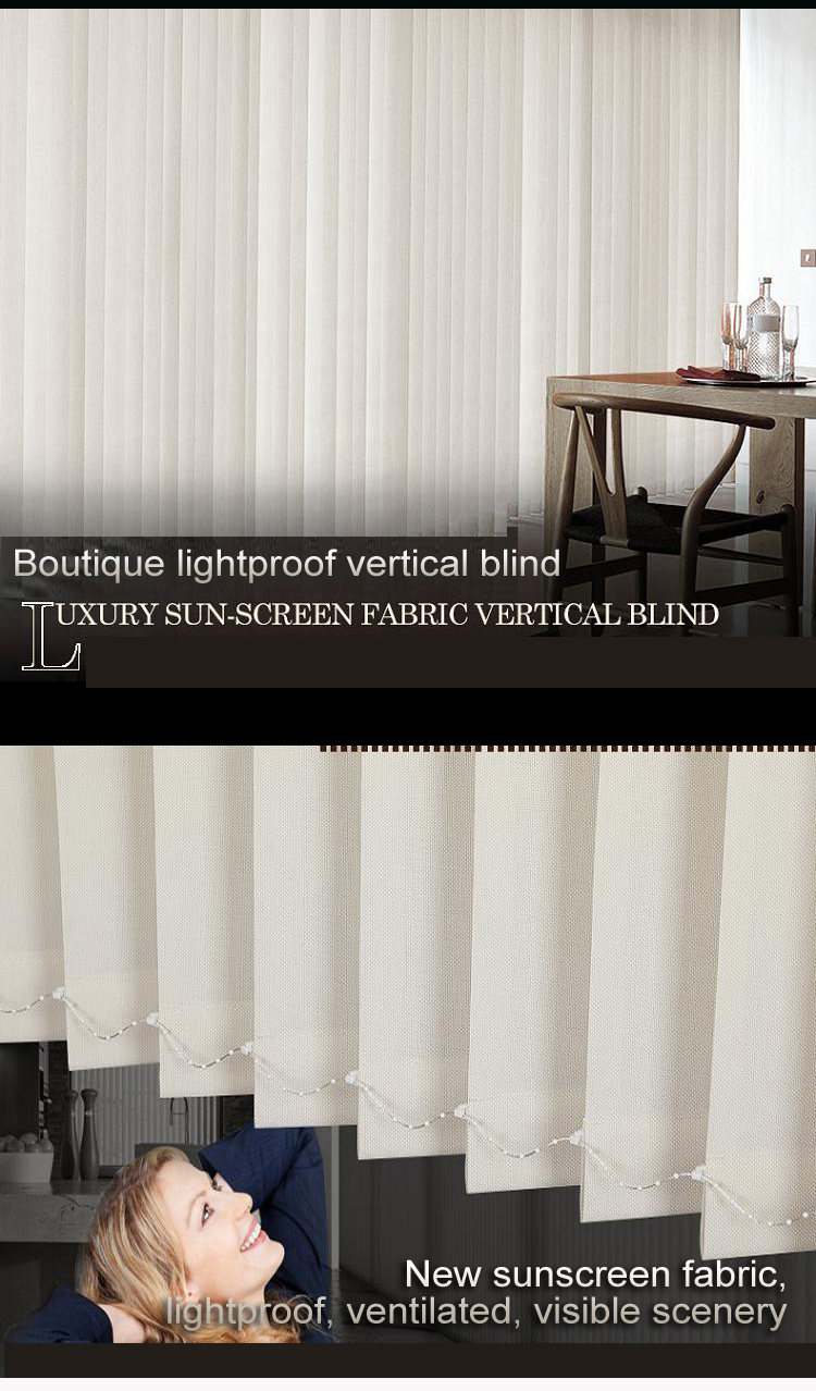 Luxury Vertical Curtain Sheer Fabric