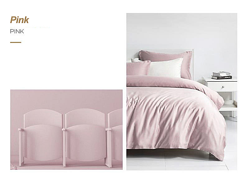 Luxe Pink Hotel Bedding Queen Size