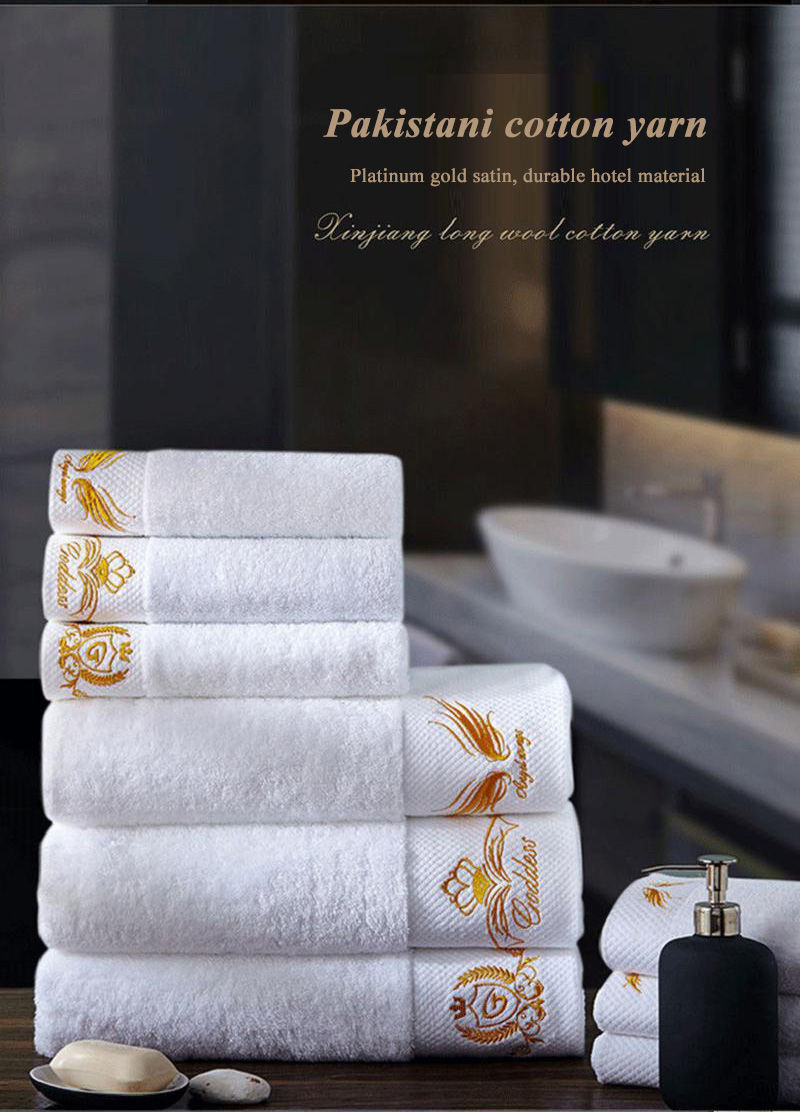 China Luxury Plain Hotel Towels 800Gsm