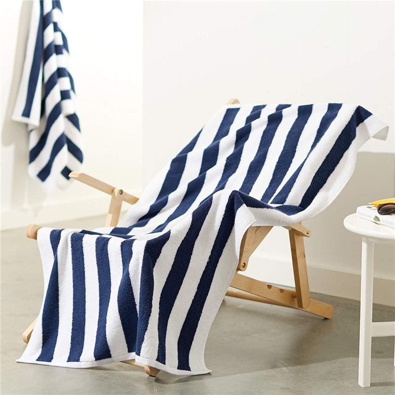 Luxury Striped Beach Towels