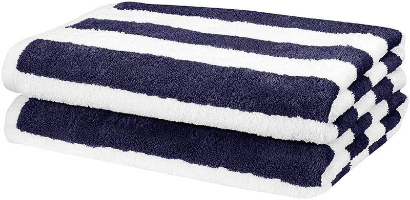 Navy Blue Egyptian Cotton Beach Towels