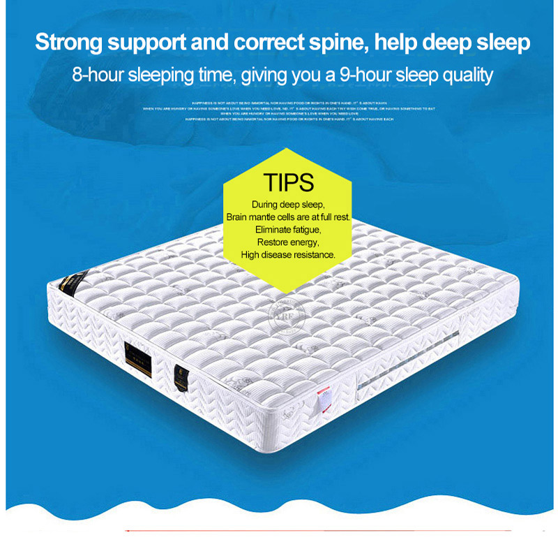 3D Knitted Dual-Layered Breathable Cover Mattress independent spring