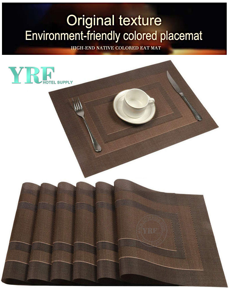 Not mildew Coffee Placemats Non-fading