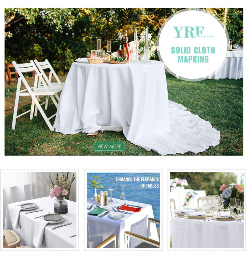 White Outdoor Party Washable 132