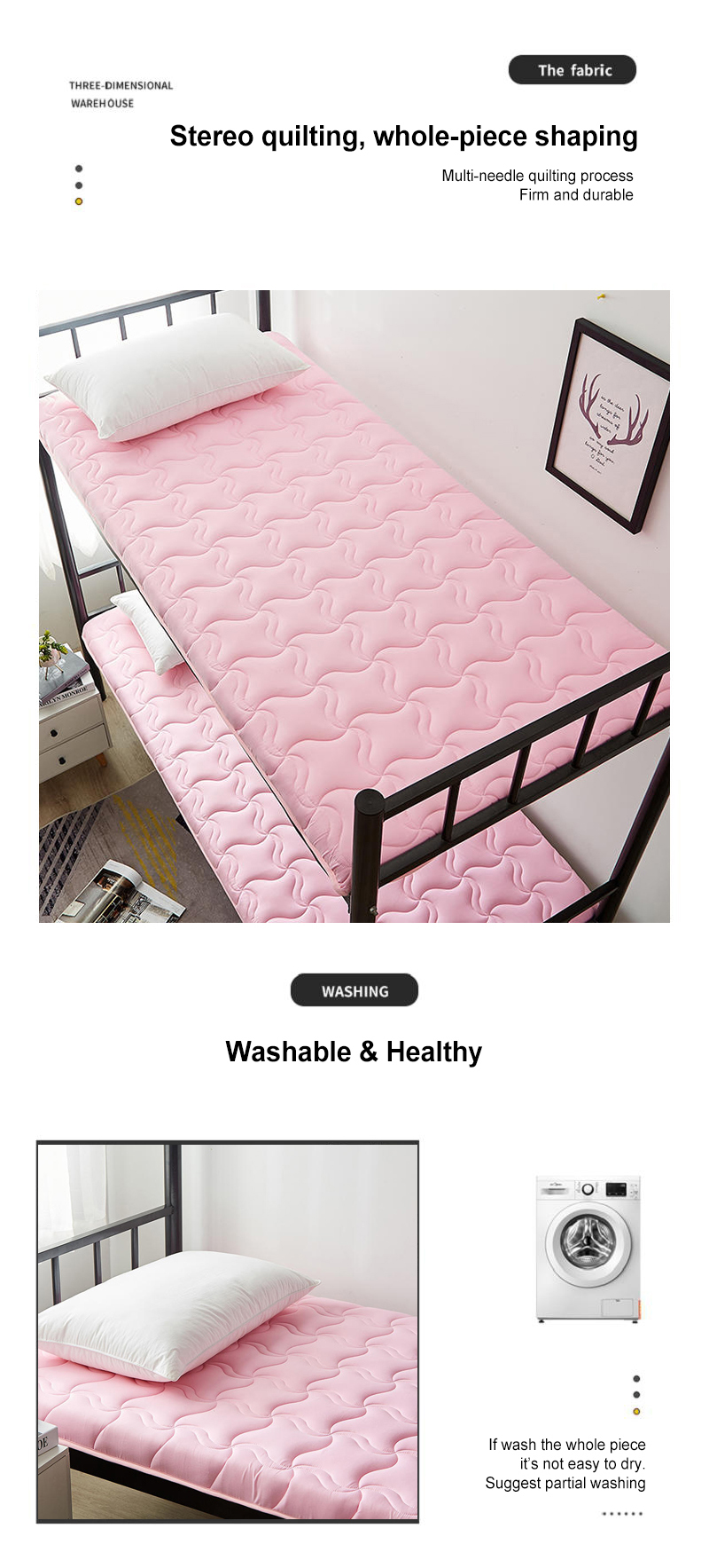 Easy to Carry Bunk bed Mattress Soft