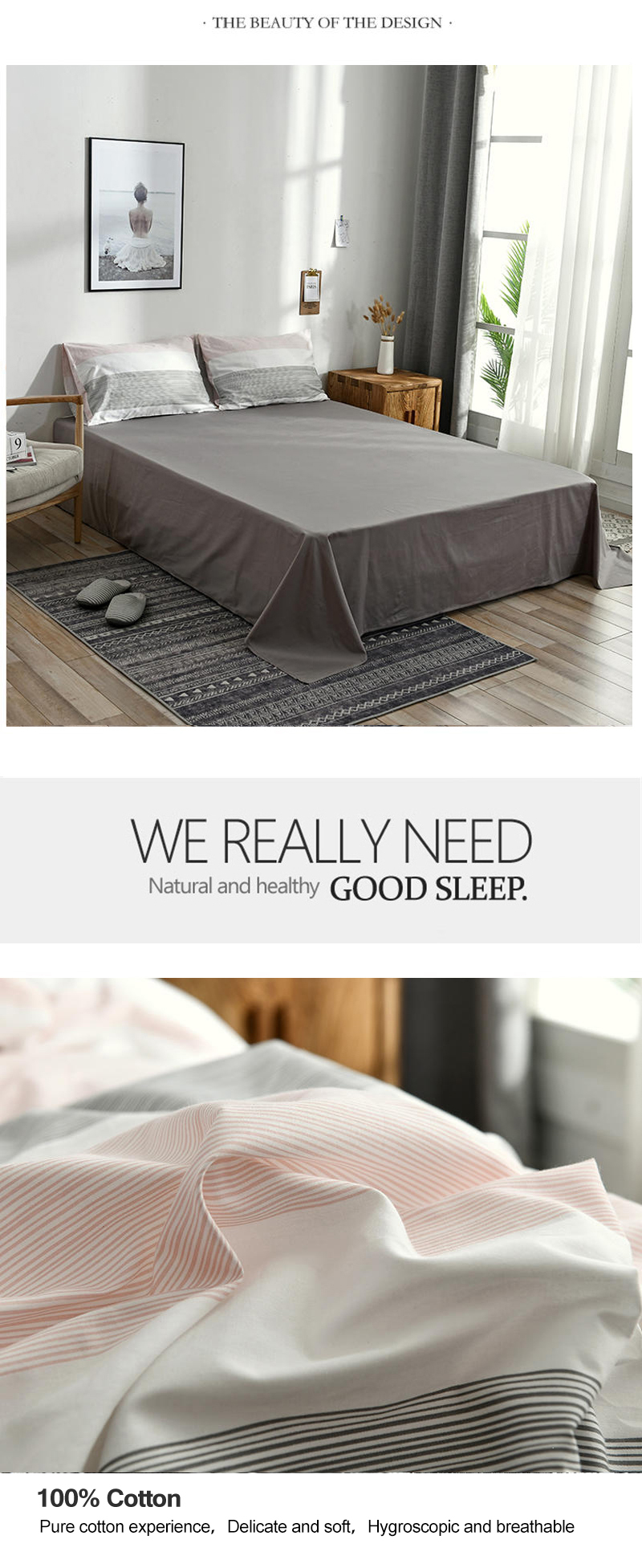 King Bed Hot Selling Bedding