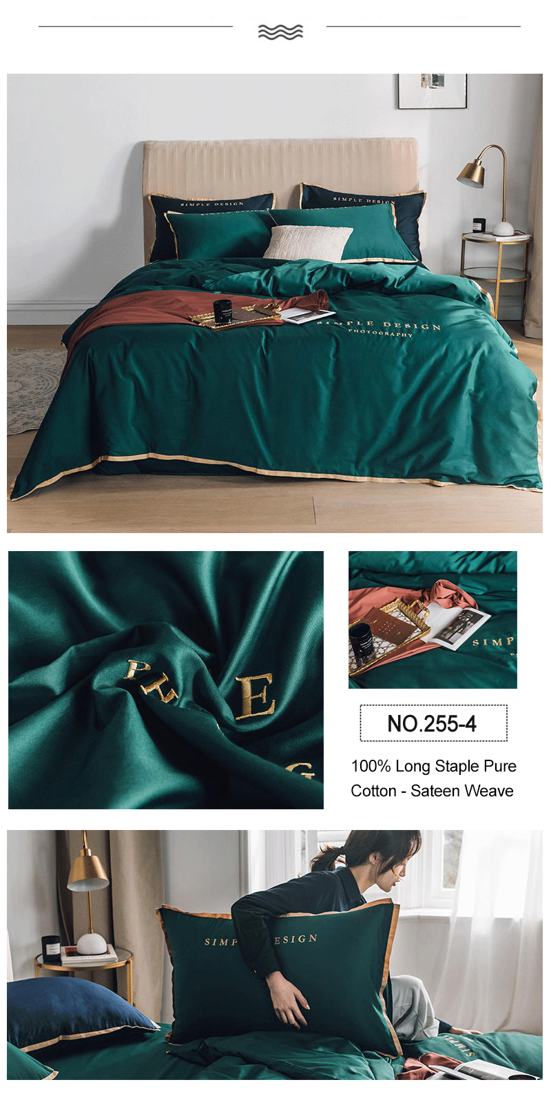 Bed Sheet Set Super King Classy Style