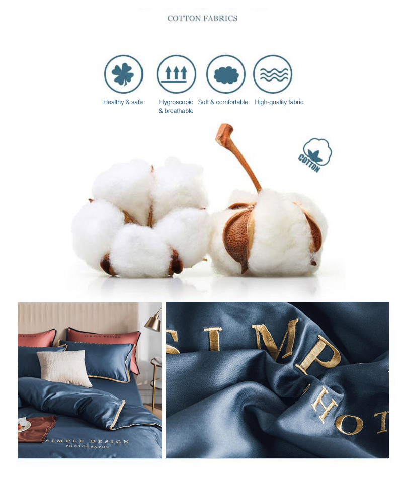 400 Thread Count 100% Long Staple Cotton Five-Star Hotel Comforter Set
