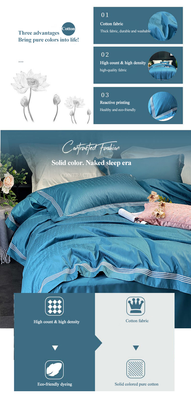 Deluxe Home Textile Comforter Set