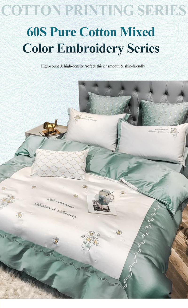Luxurious Home Decoration Bedding Set
