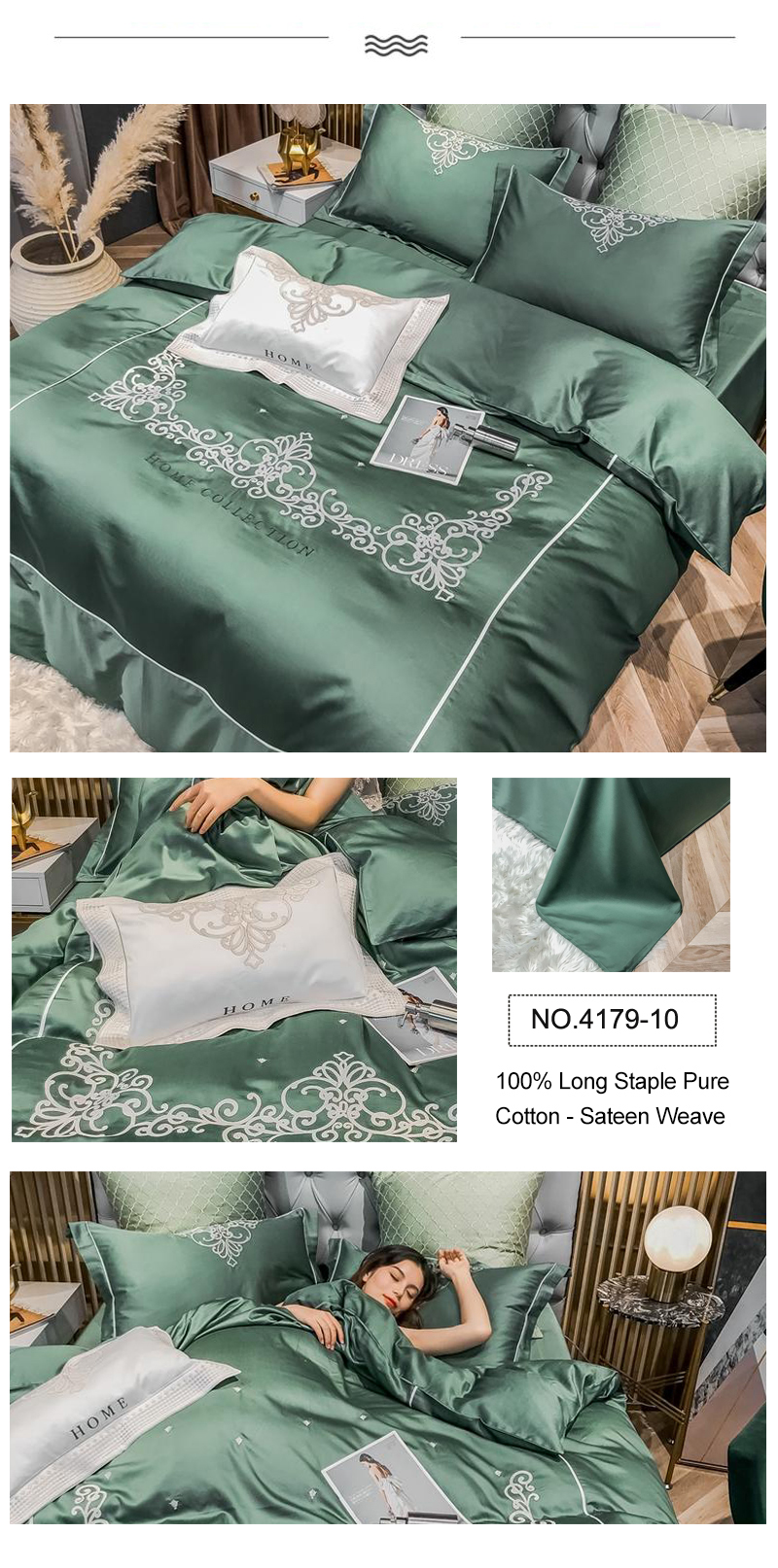Five-Star Hotel Bed Sheets Simple Style