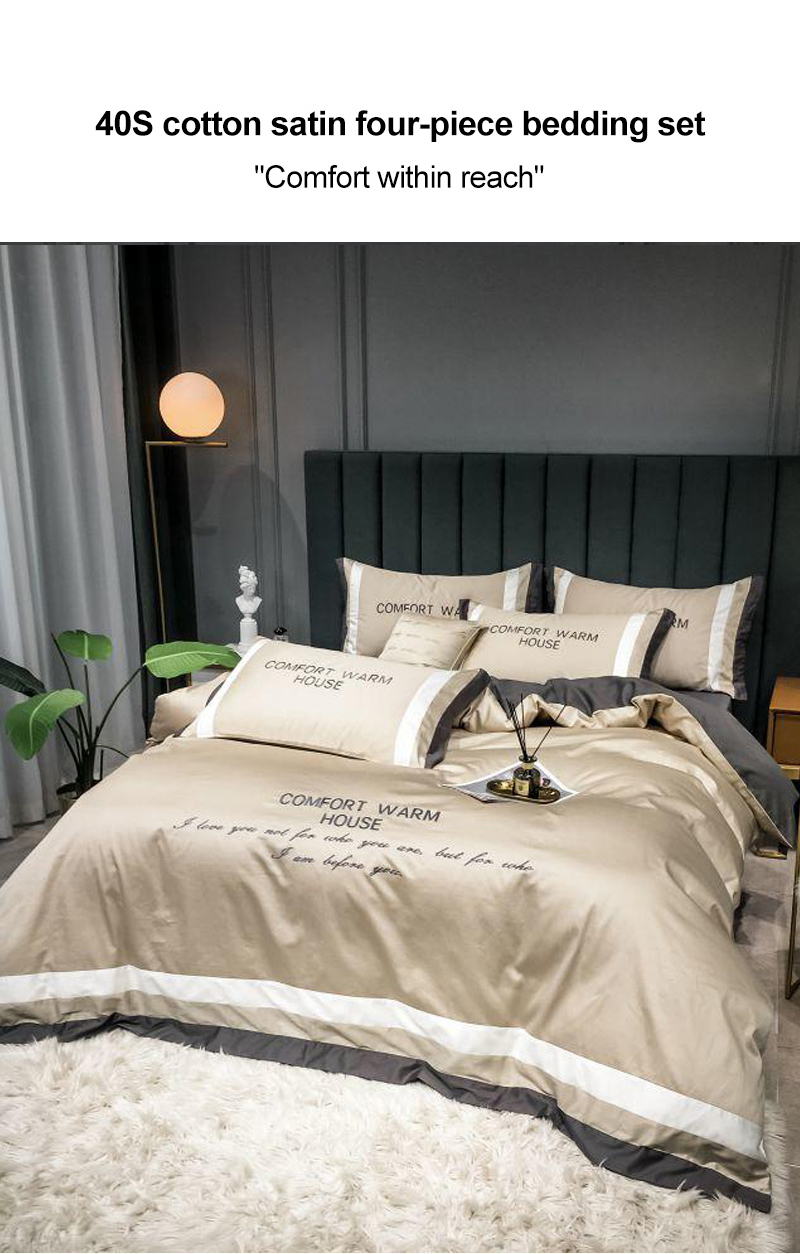 5 Star Hotel Fashion Style Comforter Set