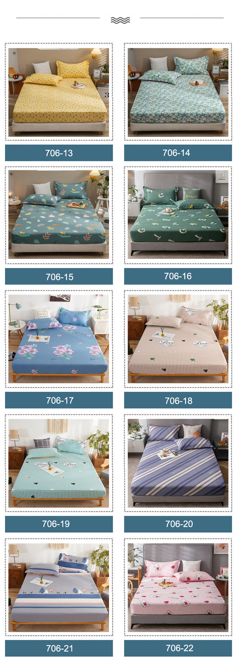 Bedding Set Fitted Sheet High Quality