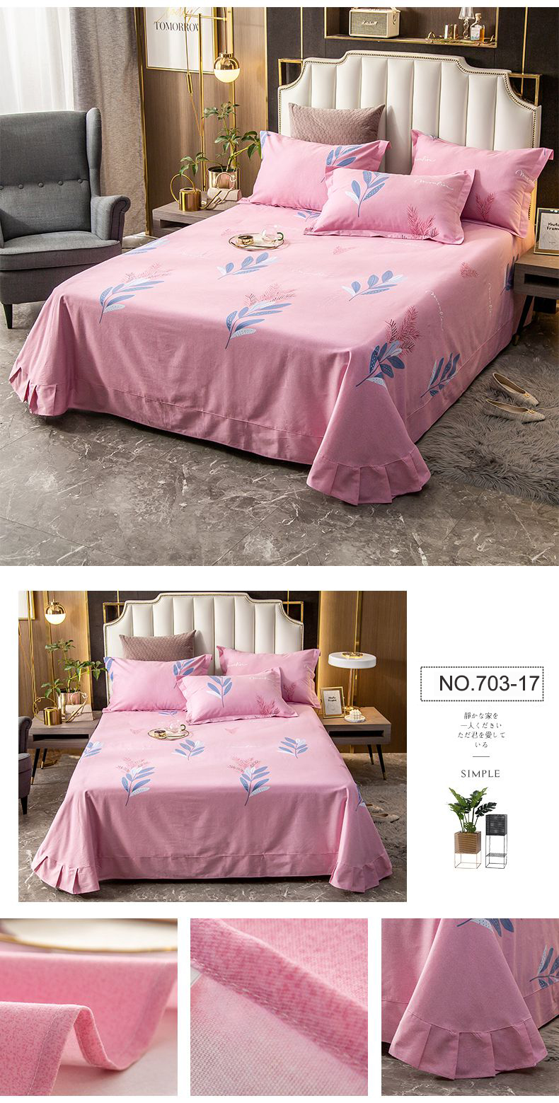 Bed Sheet Set Soft Comfortable
