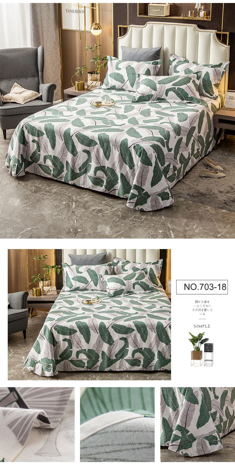 Bed Sheet Set Comfortable Colorful