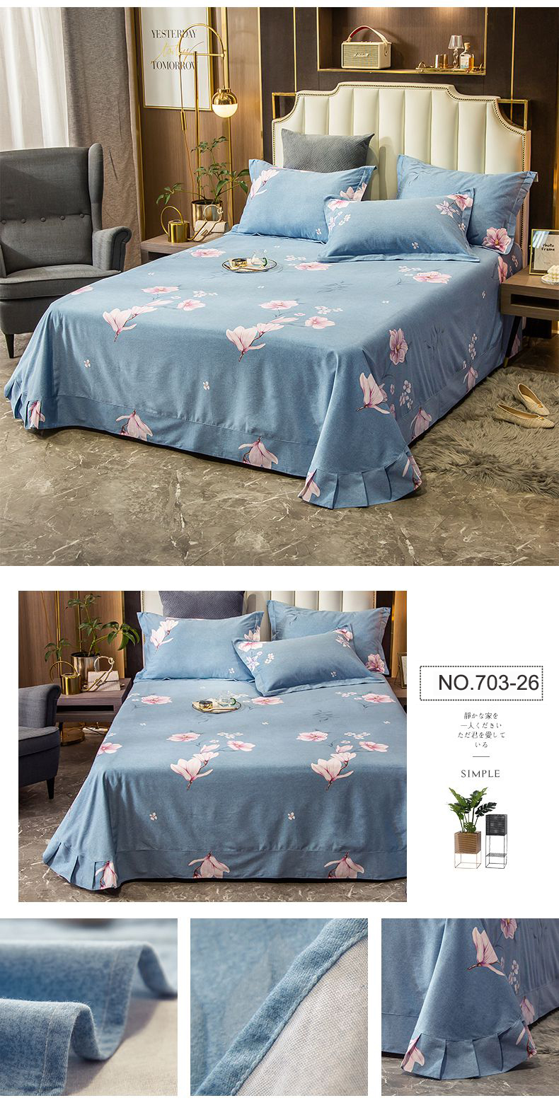 Hypoallergenic Printing Fawn Bedsheet