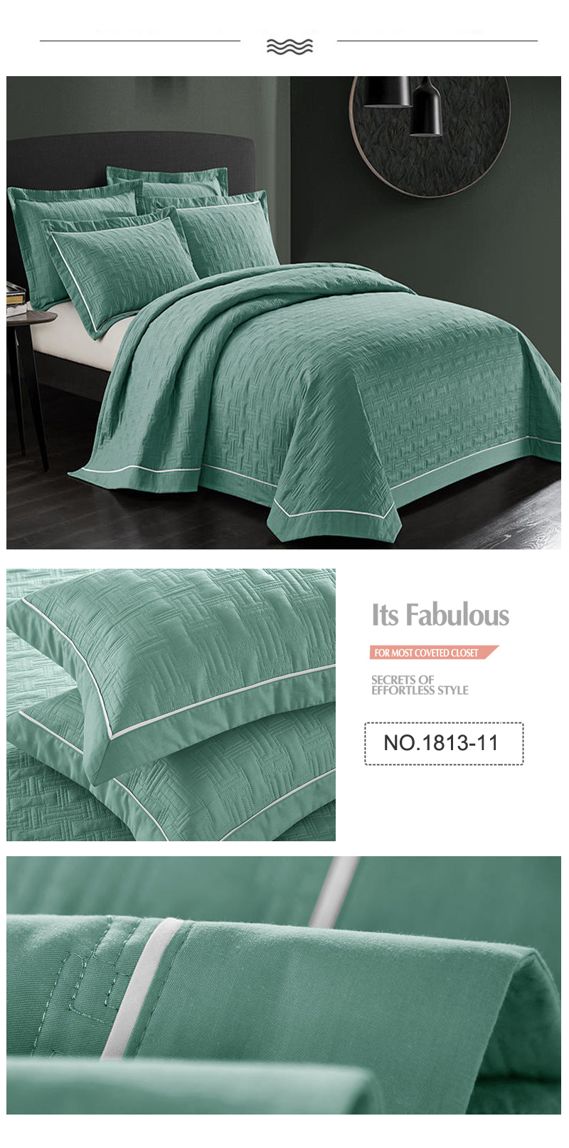 stripe Collection Bedspread