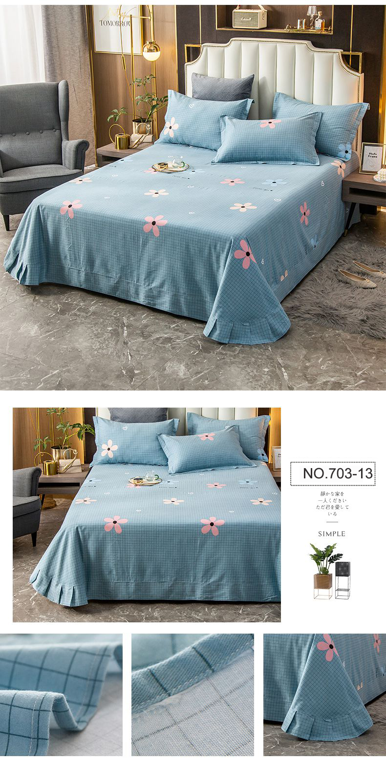 Bedsheet Home Product Cotton