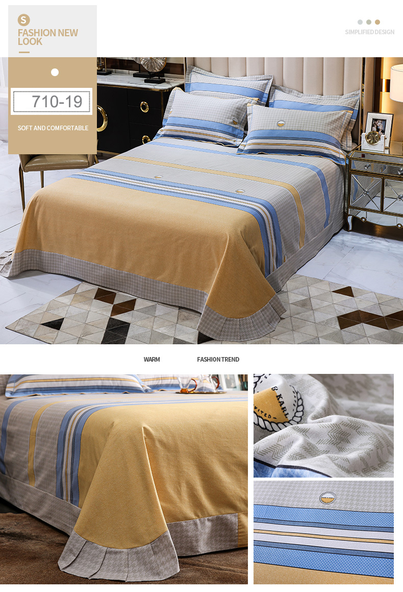 Bed Sheet Set Wholesale Cotton