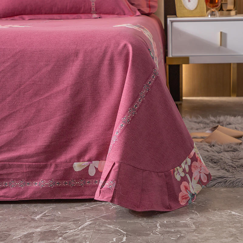 For Printed Queen Size Sheet Set