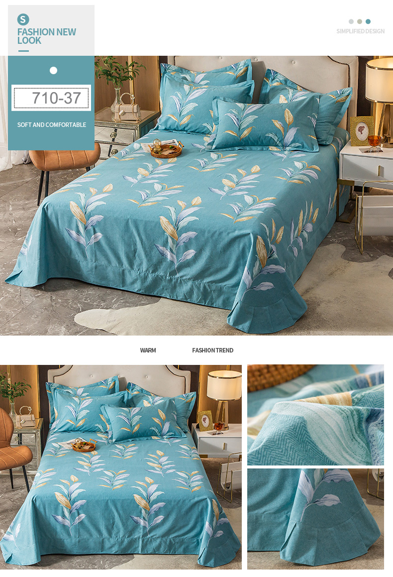 Bedsheet Printed Bedding Set