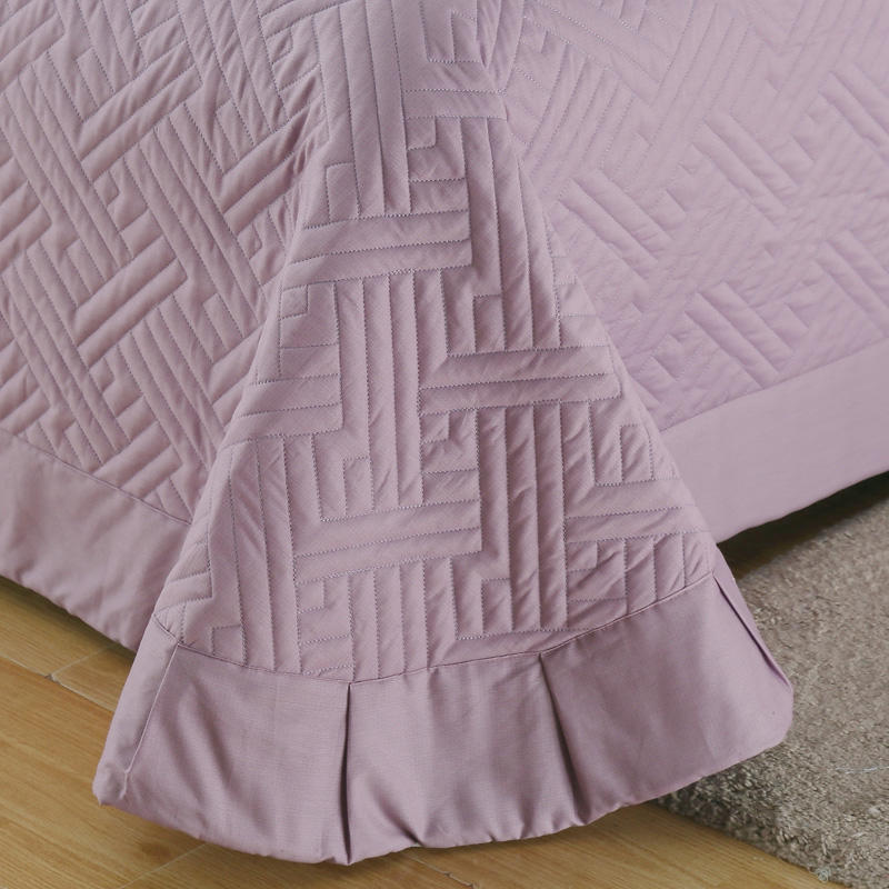 Single Size violet Bedspread