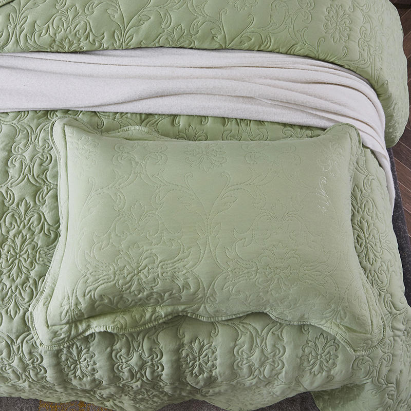 Solid color Home Textile Bedspread