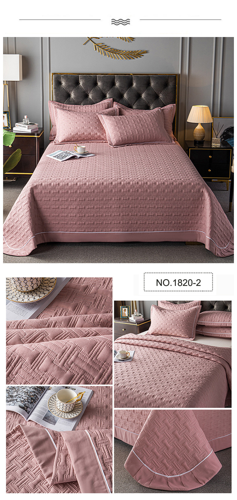 Made In China Bedspread Twin Size