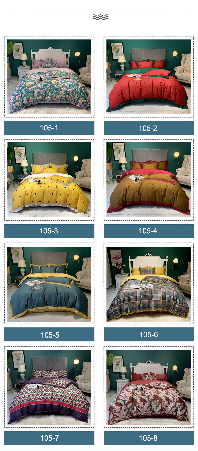 For 3PCS Full Bed Bedsheet Hot Sale