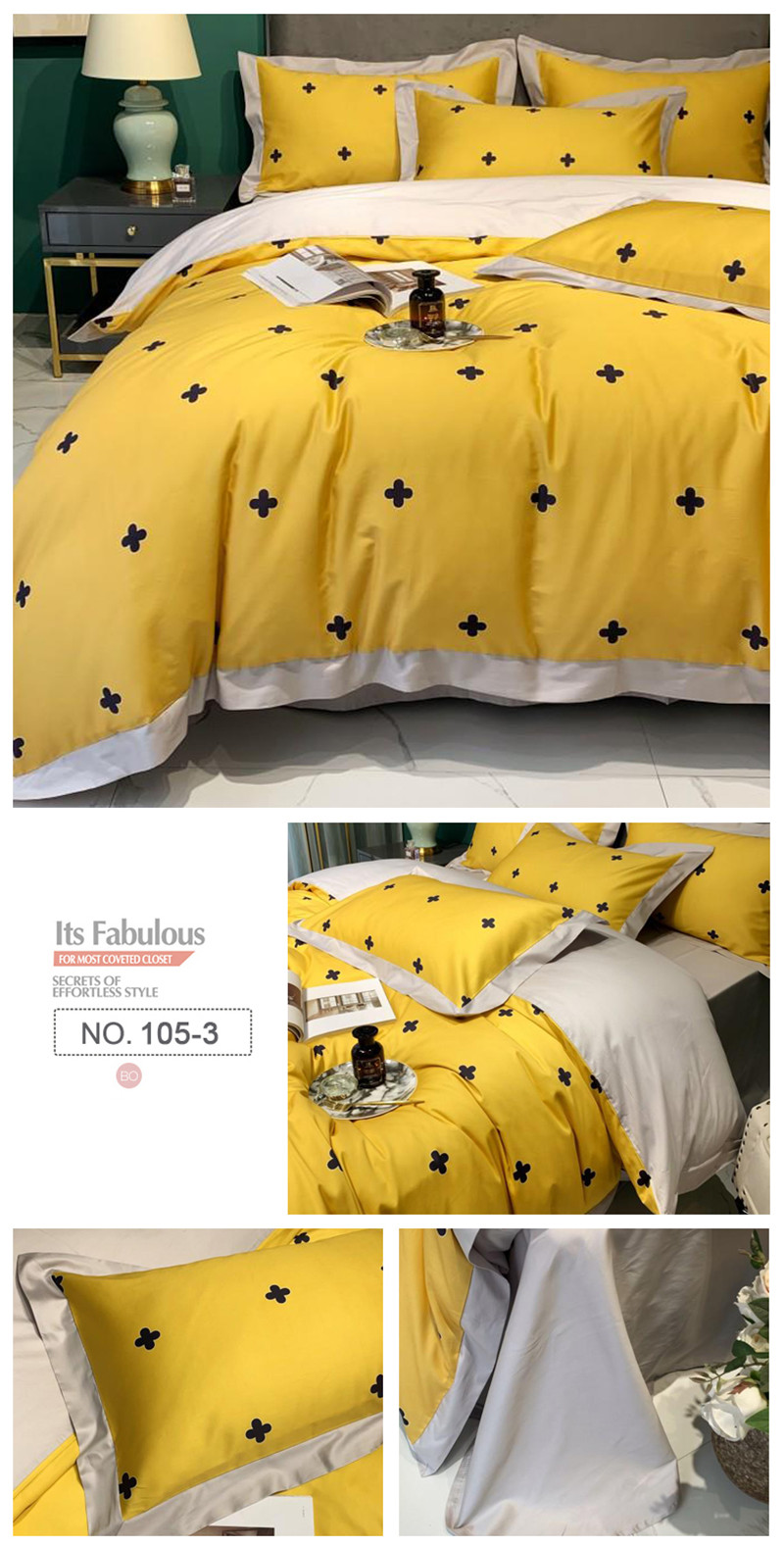 Bedsheet Printed For 3PCS Full Bed