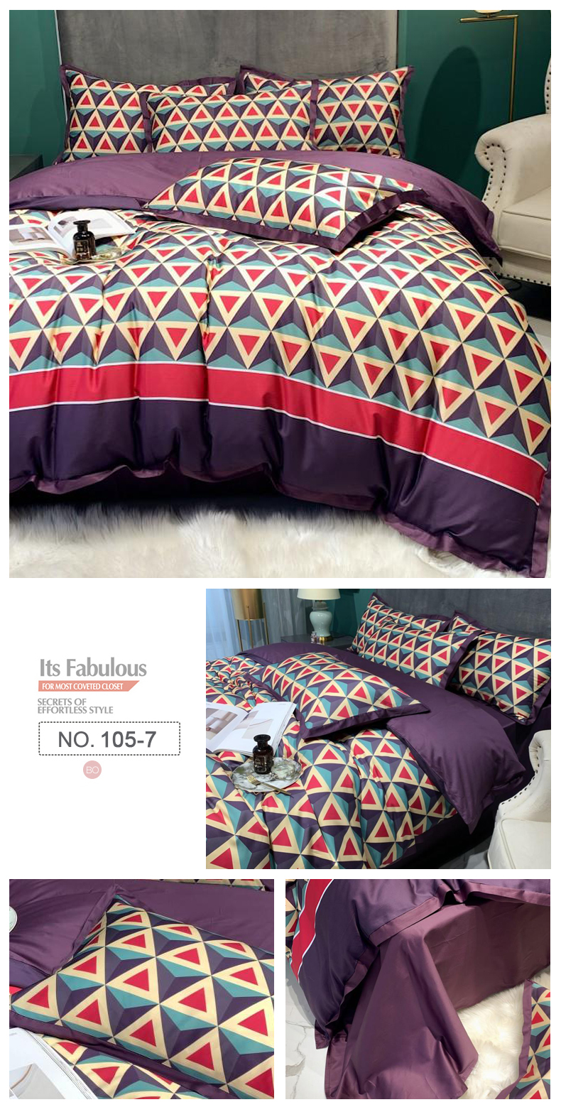 Bedsheet Brushed Fabric For 3PCS Full