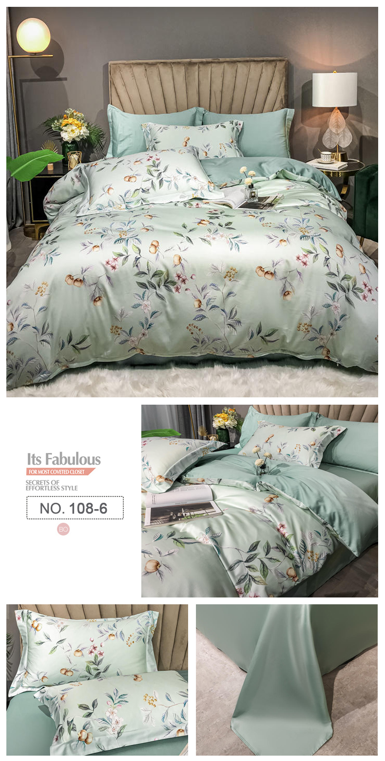 For Queen 4PCS High Quality Bedding Set