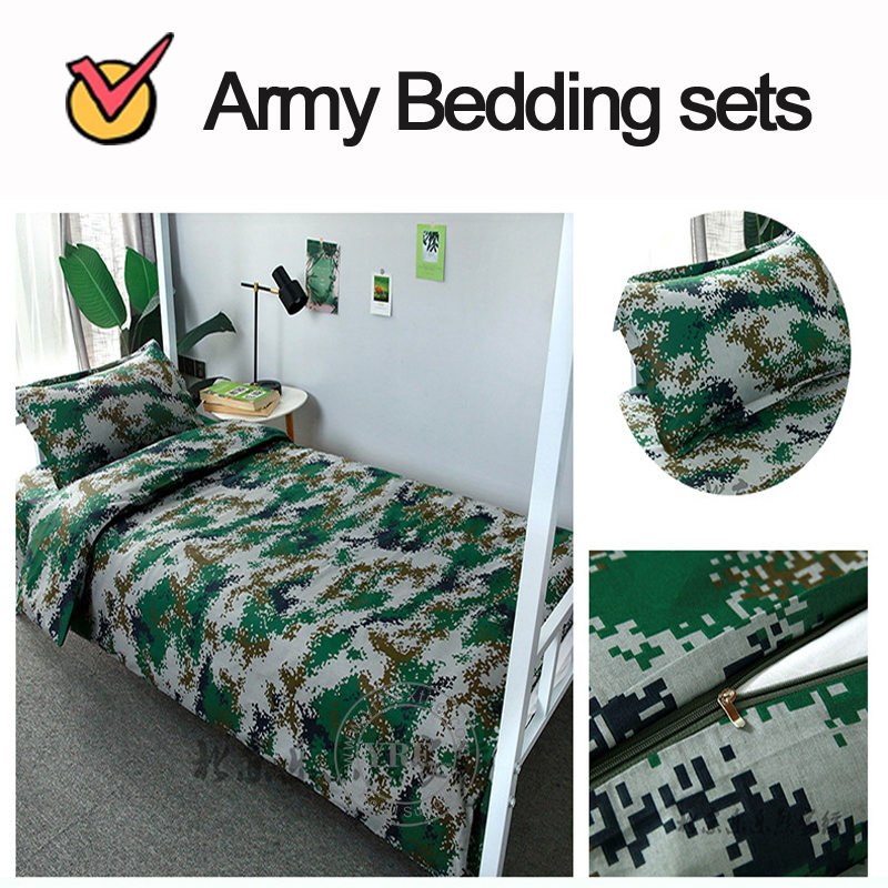 Land Force Camouflage Bed Cover Sheet