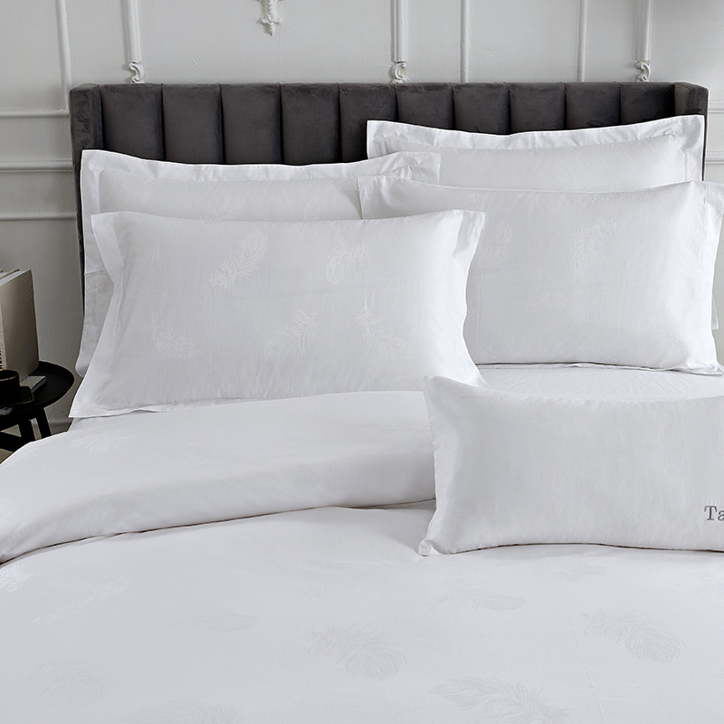 Hotel Standard Bedding Combed Cotton Jacquard 600 Thread Count