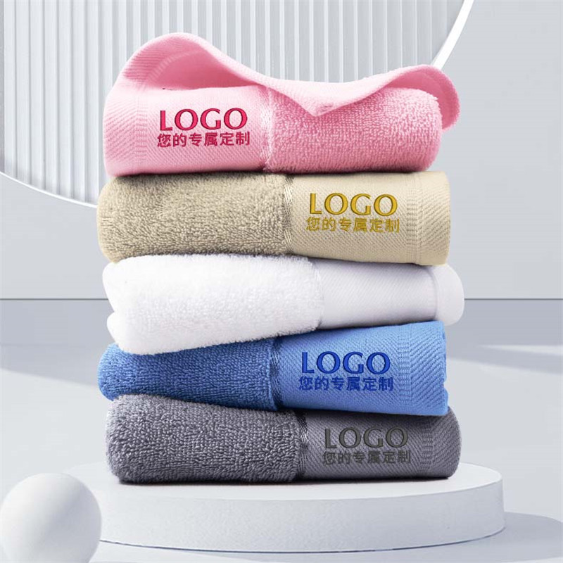 Gift SetLogo Cotton Luxury Bathroom Towel