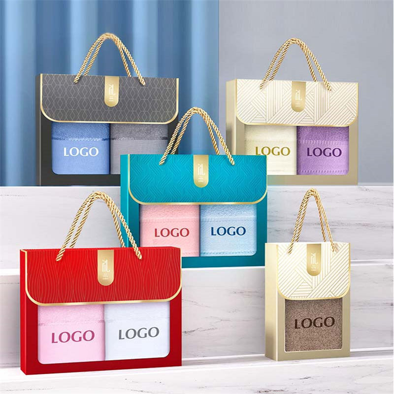 Gift Towels With Box Cotton Hand Towel