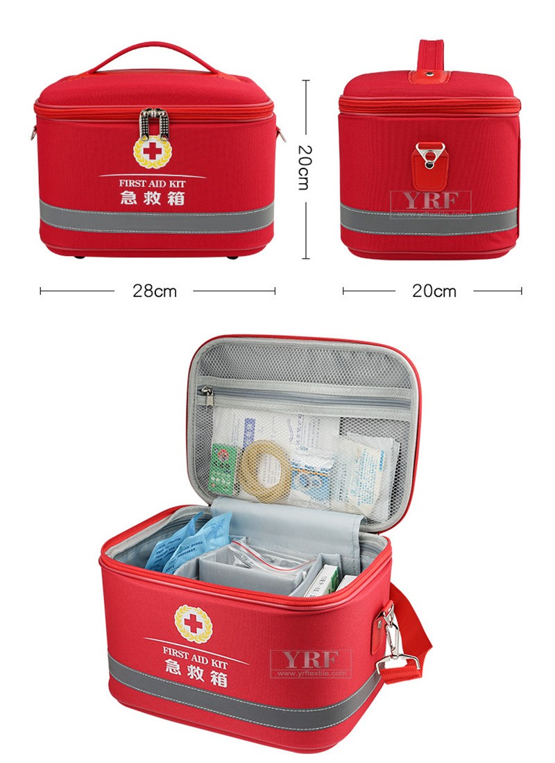 16 First Aid Items Disaster Area Medical Bag