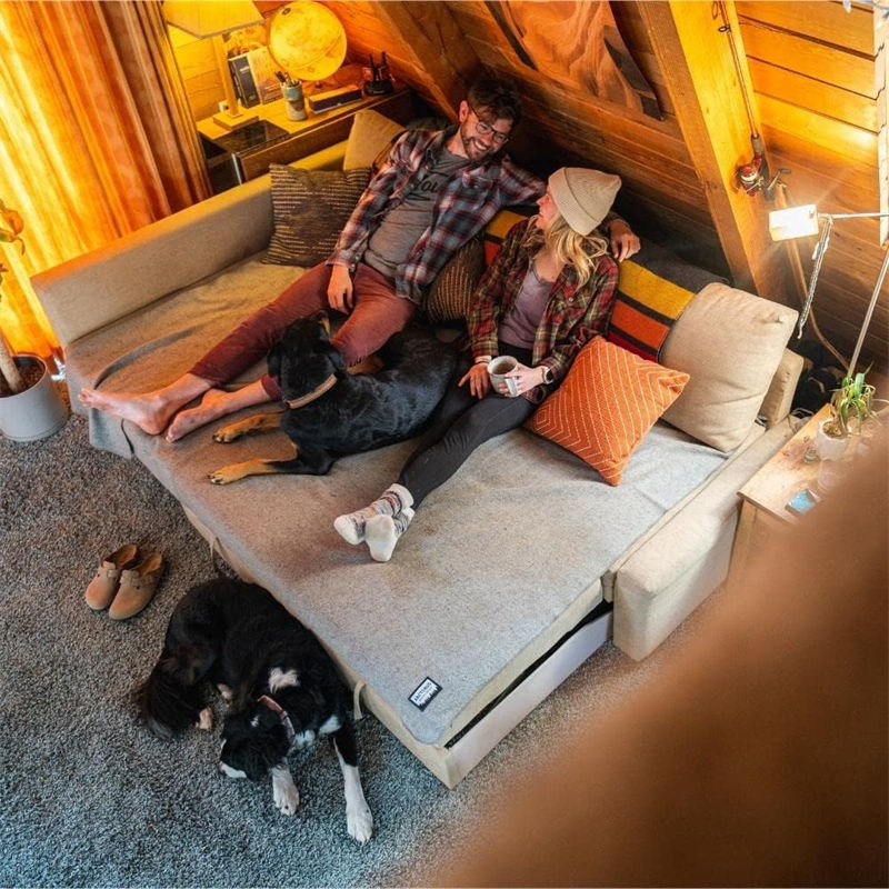 Emergency 90% Wool Light grey - colored Blanket for Disaster Areas