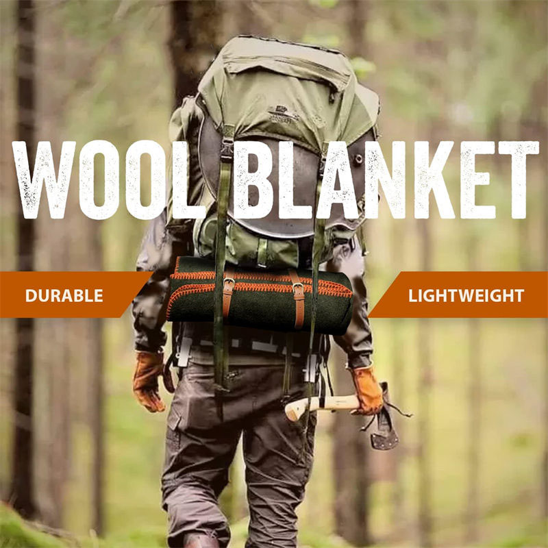90% Wool 160x220cm Emergency Relief Blanket