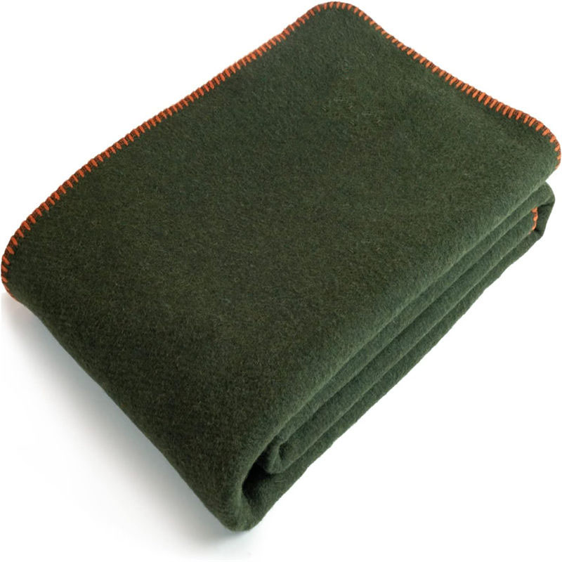 YRF Anti - microbial Military Blanket with 90% Wool for Emergency Relief