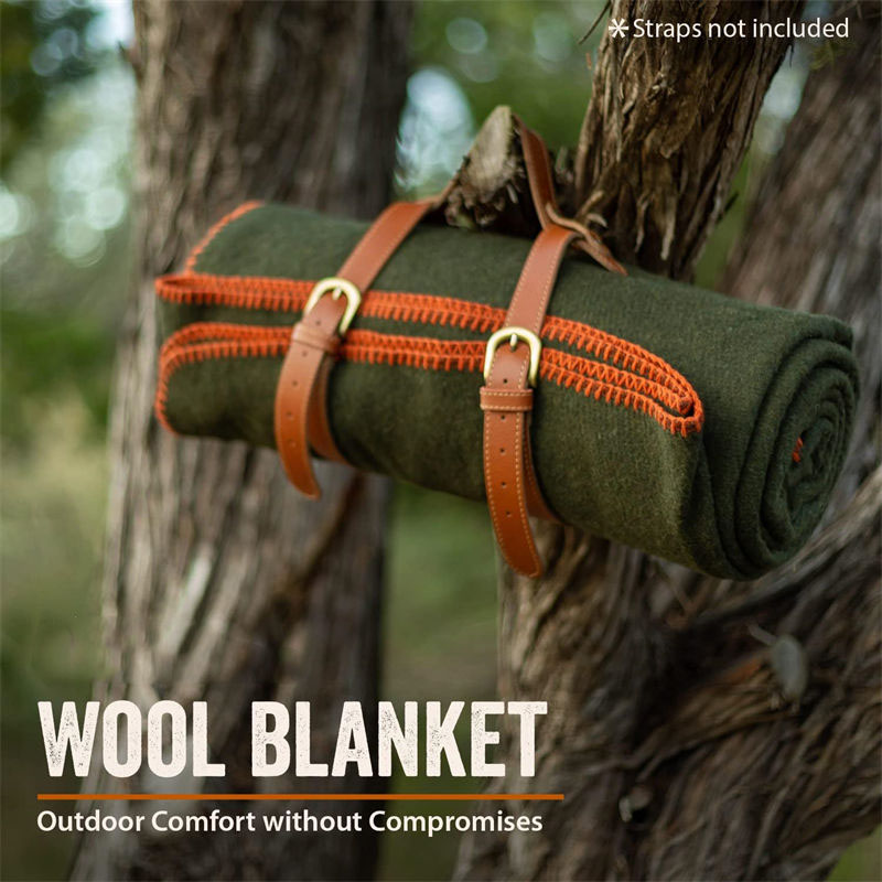 90% Wool 600g 160x220cm Durable Blanket