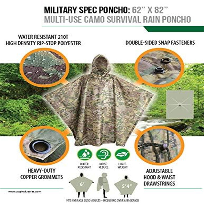 High Density Poncho Liner ripstop