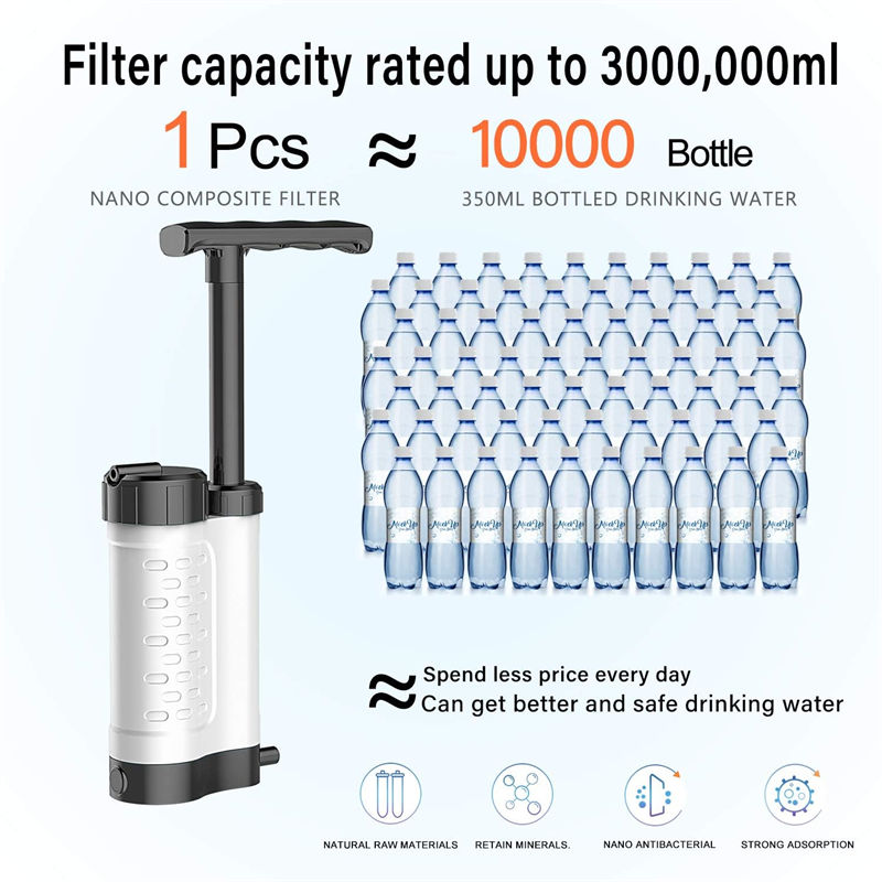 Civil Disaster Relief Effortless pushing Water Purifier Civil Disaster Relief Effortless pushing Water Purifier