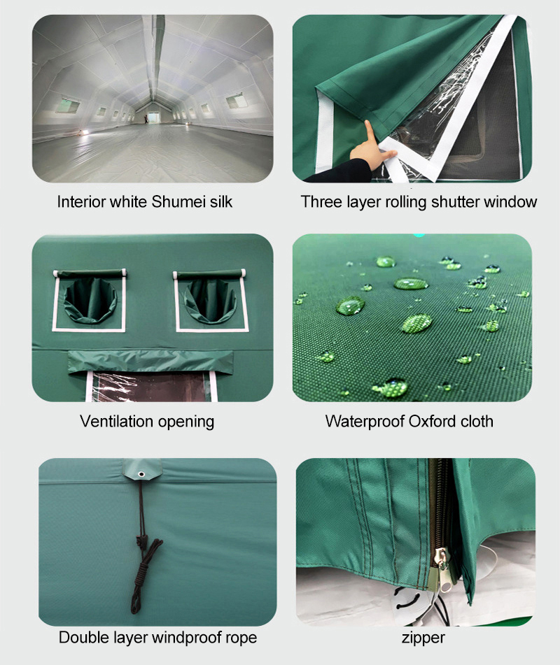 Greener tent 99.5% antibacterial standard typhoon Reserve